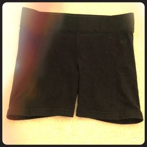 Black shorts from Justice